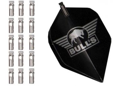 Bulls 5-PACK Flightprotectors Aluminium silver