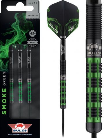 Bulls Smoke Green 90% noir - vert darts 23g
