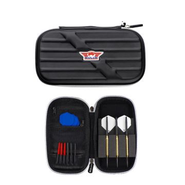 Bulls Wings Case Large black dart wallet & case 11x20x4cm