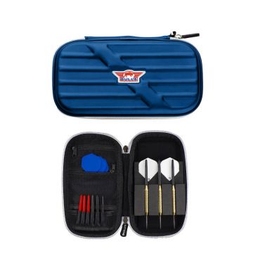 Bulls Wings Case Large blue dart wallet & case 11x20x4cm