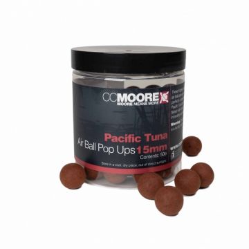 Cc Moore Pacific Tuna Air Ball Pop-Ups bruin - rood karper pop-up boilies 10mm