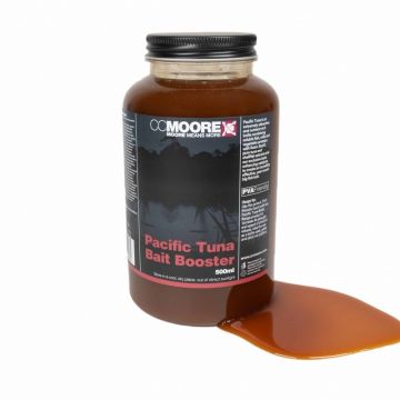 Cc Moore Pacific Tuna Bait Booster bruin - rood aas liquid 500ml
