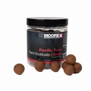 Cc Moore Pacific Tuna Hard Hookbaits bruin - rood karper boilie 15mm