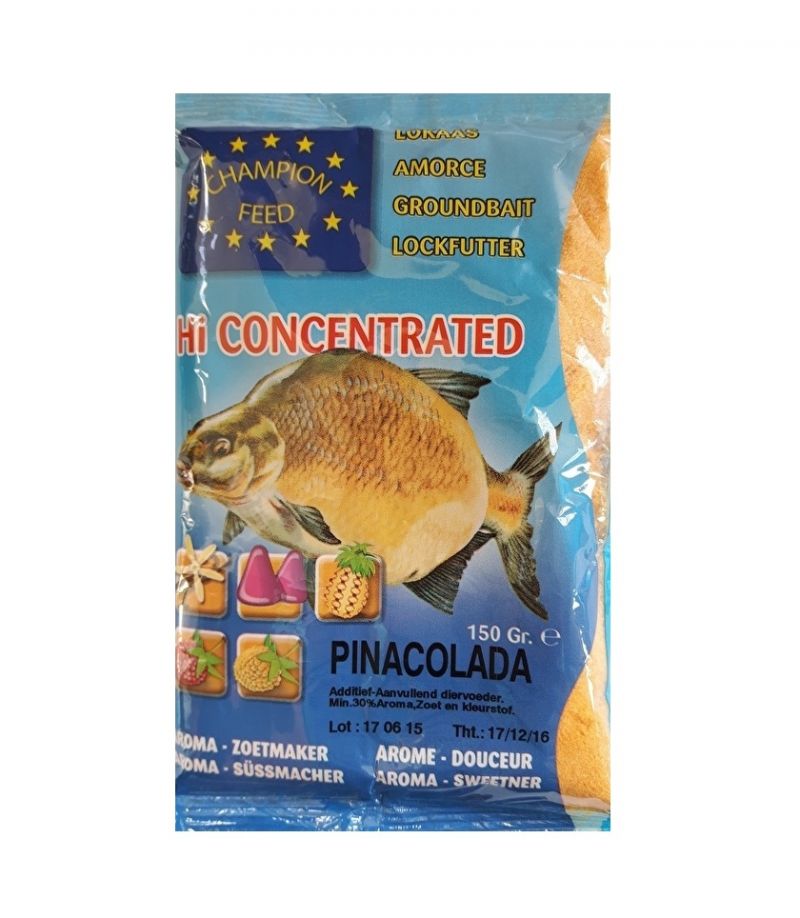Champion Feed Pinacolada geel - bruin witvis visadditief 150g