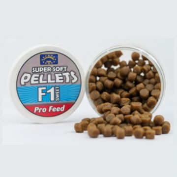 Champion Feed Pro Feed Soft Pellets F1 Sweet bruin vispellets 6mm 100g