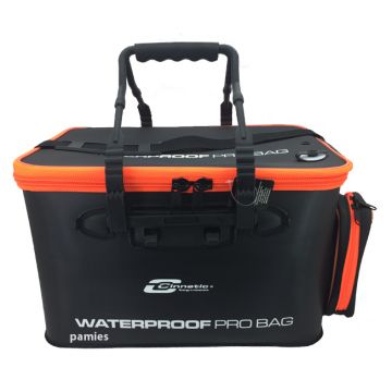 Cinnetic Waterproof Pro Bag zwart - oranje zeevis zeevistas