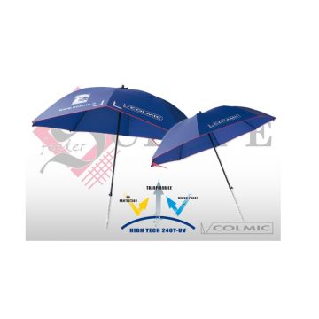 Colmic Umbrella Fiberglass blauw visparaplu 2m80