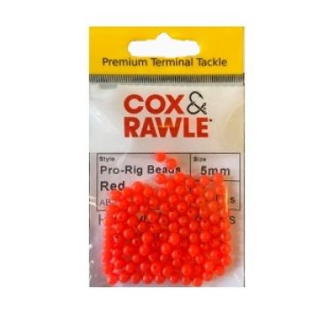Cox & Rawle Pro Rig Attractor Beads red parel 5mm