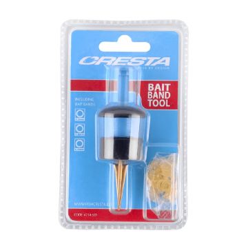 Cresta Bait Band Tool zwart - blauw klein vismateriaal