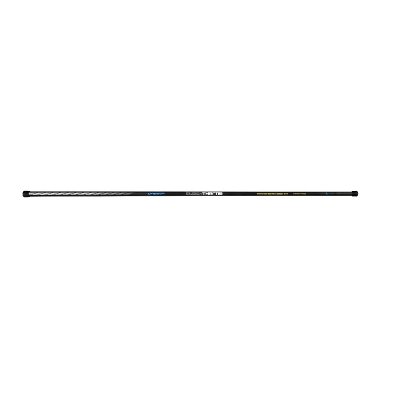 Cresta Blackthorne Competition Handle zwart - blauw - zilver schepnetsteel 3m60
