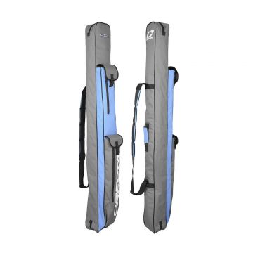Cresta Solith 2 Plus Pole Case grijs - blauw visfoudraal 1m80