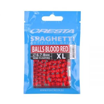 Cresta Spaghetti Balls XL blood red  6mm-7mm-8mm