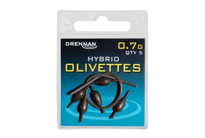 Drennan Hybrid Olivettes bruin vislood 0.70g