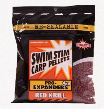 Dynamite Baits Pro Expanders Red Krill rood vispellets 6mm 350g