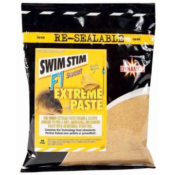 Dynamite Baits Swim Stim Extreme Paste F1 Sweet bruin witvis visvoer 350g