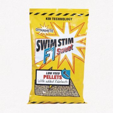 Dynamite Baits Swim Stim F1 Sweet bruin vispellets 6mm 900g