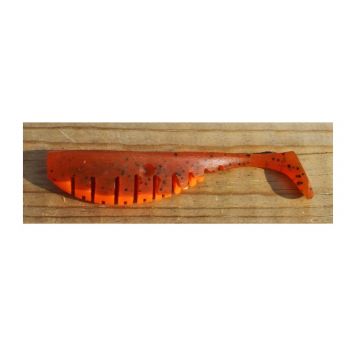 Fishkix Rumble sun brown orange shad per stuk 13cm