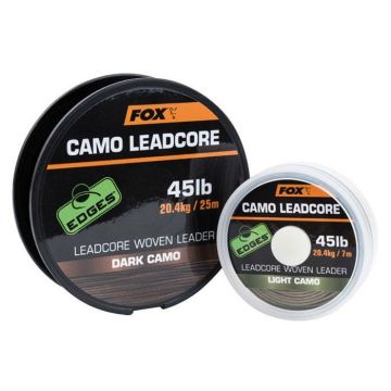 Fox Camo Leadcore dark camo karper lood systeem 45lb 25m