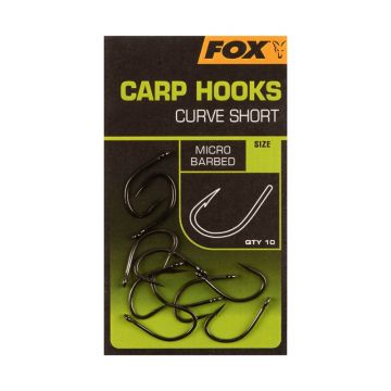 Fox Carp Hooks Curve Shank Short nickel karper vishaak 8