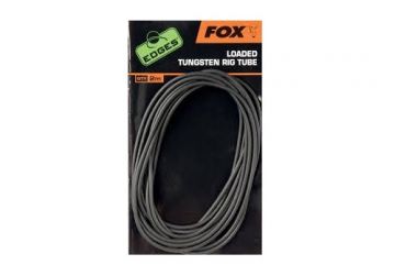 Fox Edges Loaded Tungsten Rig Tube zwart - groen karper lood systeem 2m00