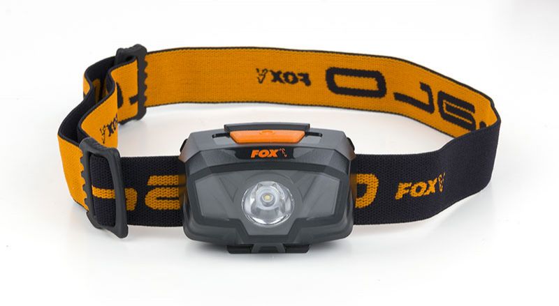 Fox Halo 200 Headtorch noir - orange 