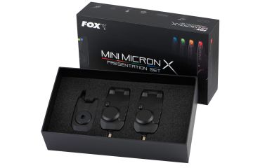 Fox Mini Micron X 2 Rod Set multi kleuren beetmelder