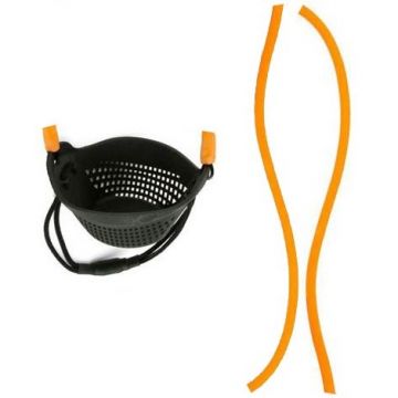 Fox Rangemaster Power Method Pouch + Spares zwart - oranje karper viskatapult