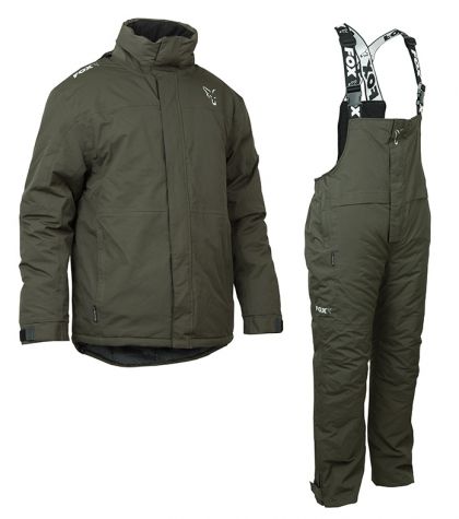 Fox Winter Suit groen - grijs warmtepak Xx-large