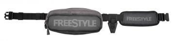 Freestyle Ultrafree Belt zwart - grijs roofvis roofvistas 30x8x15cm