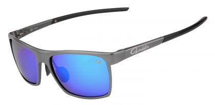 Gamakatsu G-Glasses Alu grey light blue mirror viszonnenbril