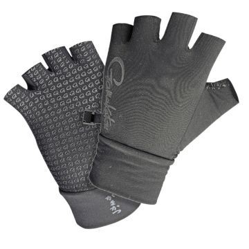 Gamakatsu G-Gloves Fingerless zwart handschoen Large