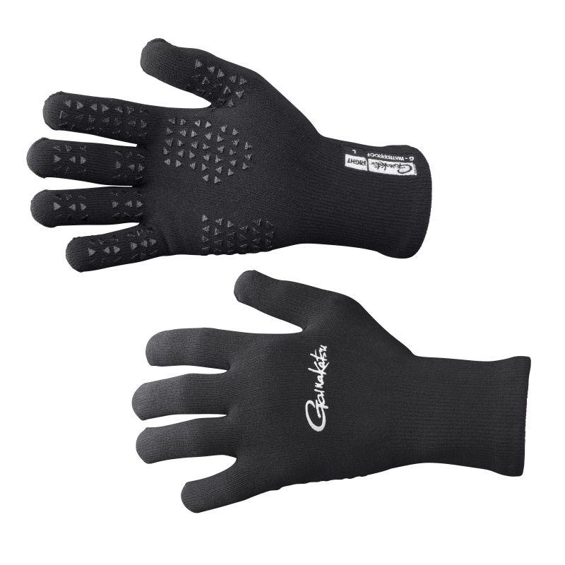 Gamakatsu G-Waterproof Gloves zwart handschoen Medium