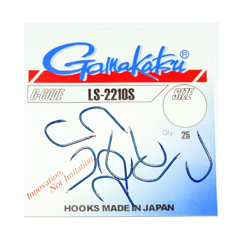 Gamakatsu LS-2210S blauw witvis vishaak 6