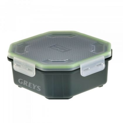 Greys Klip-Lok Box vert - blanc  3.4pt