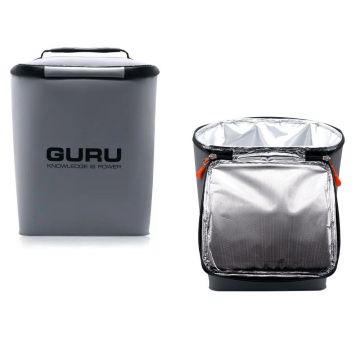 Guru Fusion Mini Cool Bag zwart - grijs foreltas witvistas