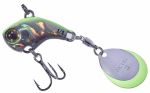 Illex Deracoup silver chartreuse back roofvis spinnerbait 10g