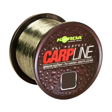 Korda Carp Line donker groen karper visdraad 0.35mm 1000m