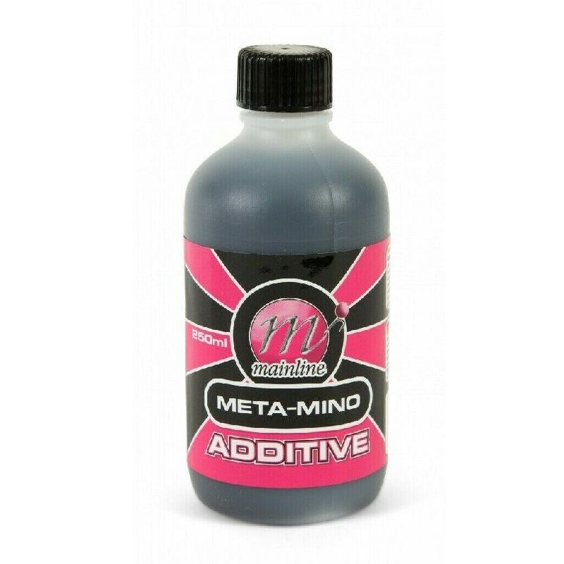 Mainline Additive Meta-Mino bruin - zwart aas liquid 250ml