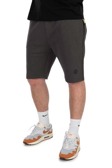 Matrix Black Edition Jogger Shorts dark grey - lime visbroek Large