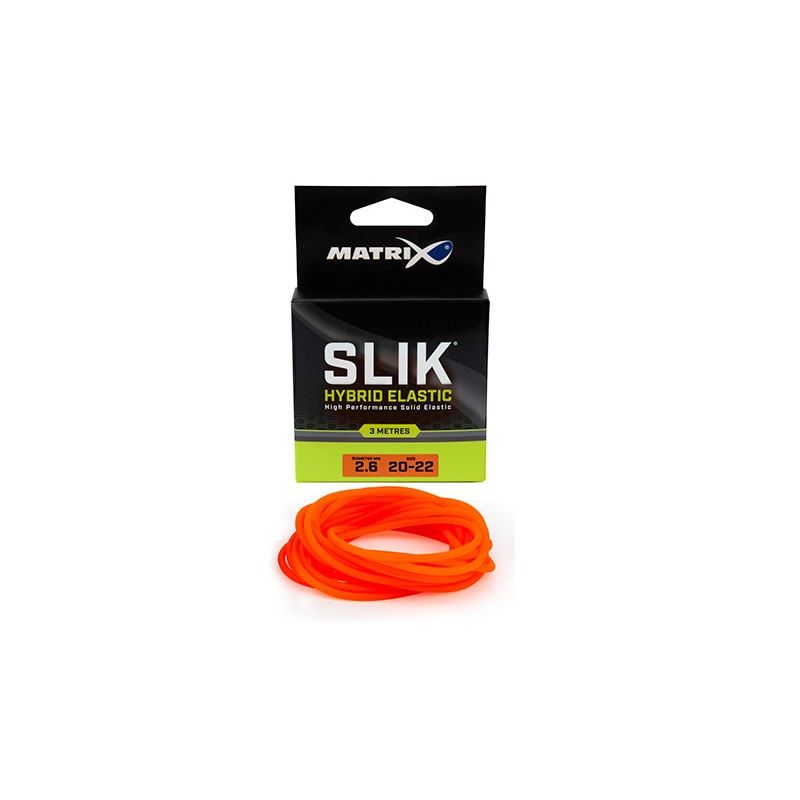 Matrix SLIK Hybrid Elastic oranje witvis viselastiek 2.60mm 3m00