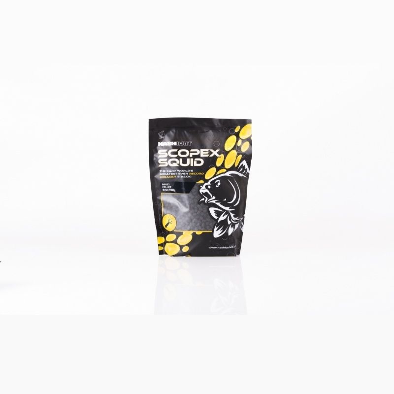 Nash Scopex Squid Feed Pellet zwart vispellets 6mm 900g
