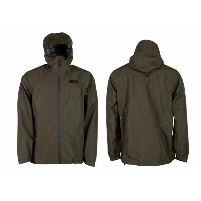 Nash ZT Extreme Waterproof Jacket groen visjas Small