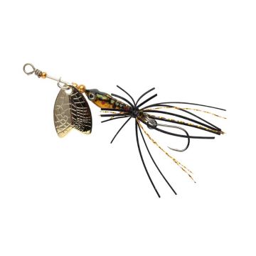 Predator Larva Mayfly Micro Spinner brown trout vislepel 5cm 4g Single 10