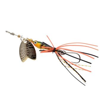 Predator Larva Mayfly Micro Spinner perch vislepel 5cm 4g Single 10