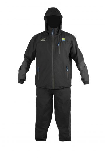 Preston Innovations DF Hydrotech Suit zwart - blauw warmtepak Large
