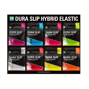 Preston Innovations Dura Slip Hybrid Elastic rouge  1.60mm 3m