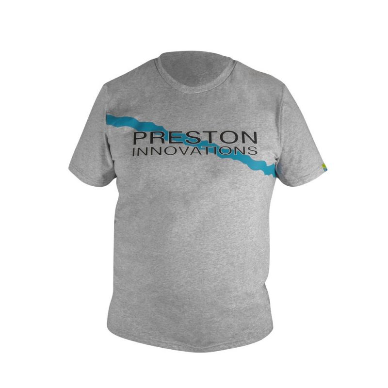 Preston Innovations Grey T-Shirt grijs vis t-shirt X-large
