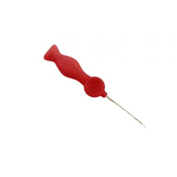 Preston Innovations Splicing Mini Hair Needle rood klein vismateriaal