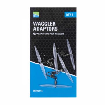 Preston Innovations Waggler Adaptors clear - silver 