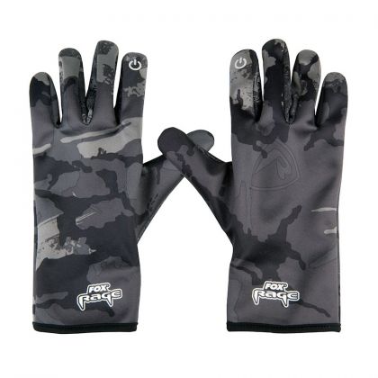 Foxrage Rage Thermal Gloves noir - gris  Medium